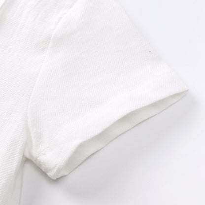 Baby Boy First Birthday Outfit - British Style 2-Piece Cotton Linen Suit for Christening, Baptism, Photo Shoot (1-3 Years)