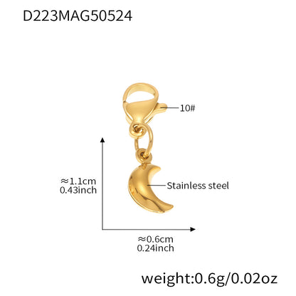 OMAIKA 5A Zircon Multi-element DIY Bracelet fashion European and American Anklet Stainless Steel Furnace Vacuum Electroplating Jewelry