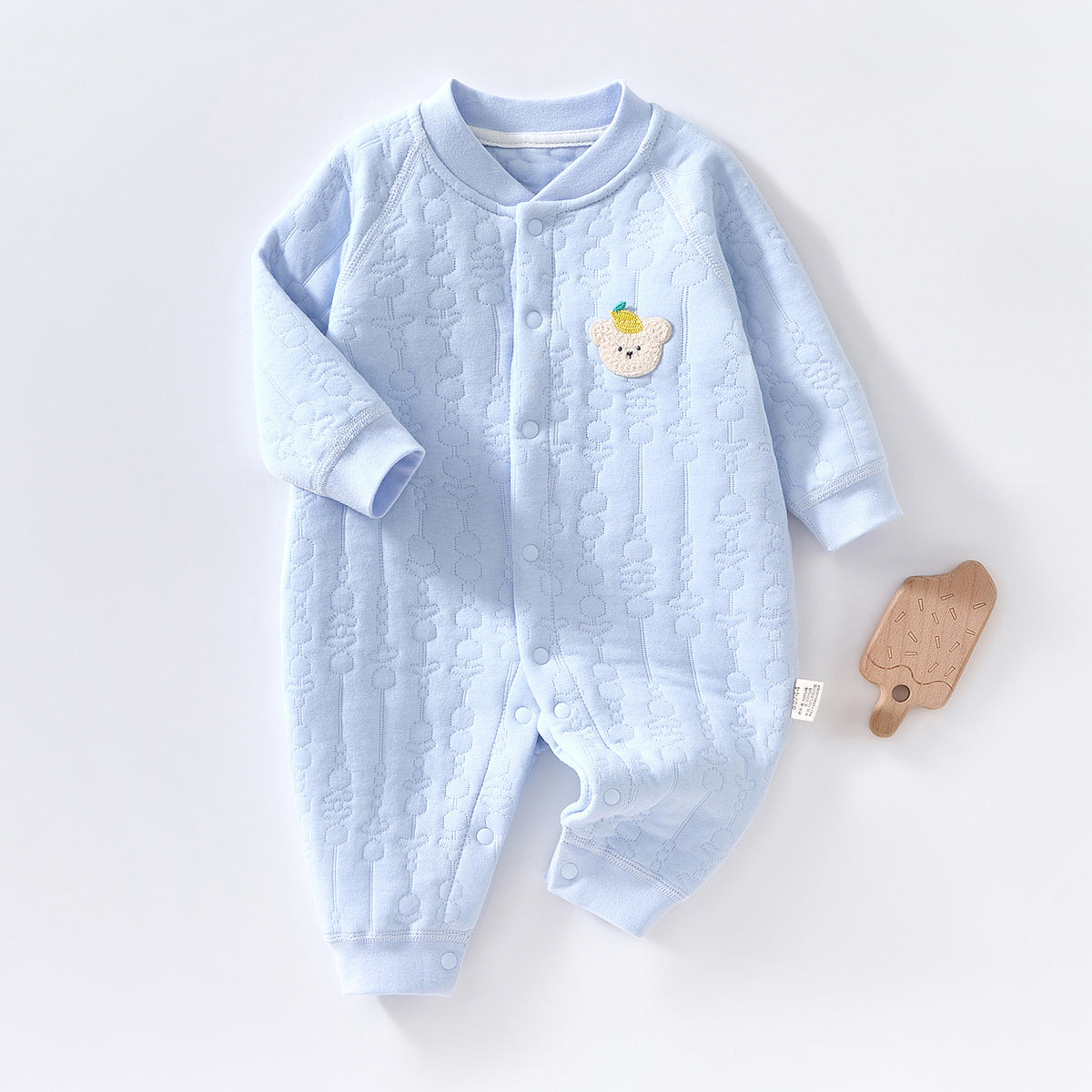 Baby Winter Clothes Pure Cotton Thickened Romper - Warm Padded Jumpsuit for Newborn Boys & Girls