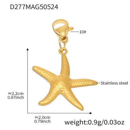 OMAIKA 5A Zircon Multi-element DIY Bracelet fashion European and American Anklet Stainless Steel Furnace Vacuum Electroplating Jewelry