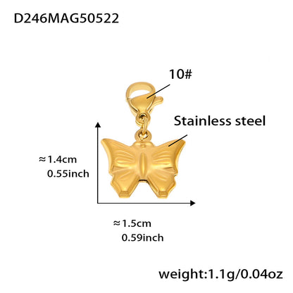 OMAIKA 5A Zircon Multi-element DIY Bracelet fashion European and American Anklet Stainless Steel Furnace Vacuum Electroplating Jewelry