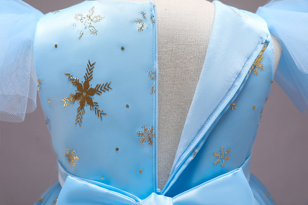 Girls Halloween Christmas Party Dress - Princess Gown Costume for Special Occasions