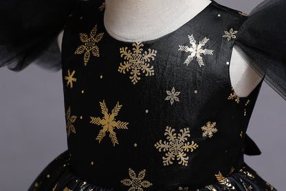 Girls Halloween Christmas Party Dress - Princess Gown Costume for Special Occasions