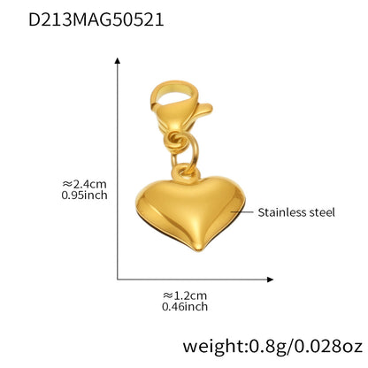OMAIKA 5A Zircon Multi-element DIY Bracelet fashion European and American Anklet Stainless Steel Furnace Vacuum Electroplating Jewelry