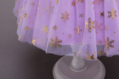 Girls Halloween Christmas Party Dress - Princess Gown Costume for Special Occasions