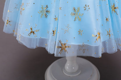 Girls Halloween Christmas Party Dress - Princess Gown Costume for Special Occasions