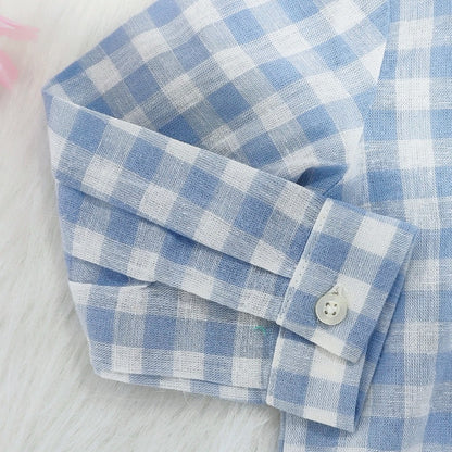 Baby Boy Linen-Cotton Shirt and Shorts Set - Breathable 2-Piece Outfit for Spring & Summer (12-24 Months)
