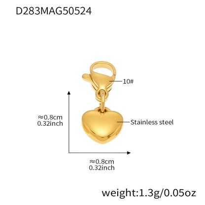 OMAIKA 5A Zircon Multi-element DIY Bracelet fashion European and American Anklet Stainless Steel Furnace Vacuum Electroplating Jewelry