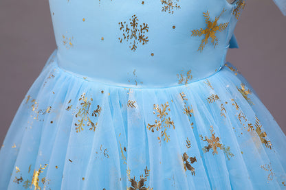 Girls Halloween Christmas Party Dress - Princess Gown Costume for Special Occasions