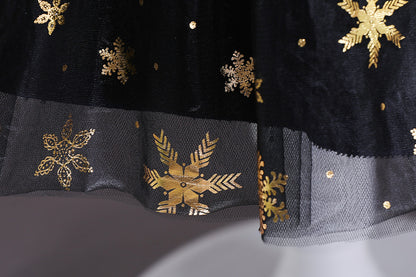 Girls Halloween Christmas Party Dress - Princess Gown Costume for Special Occasions